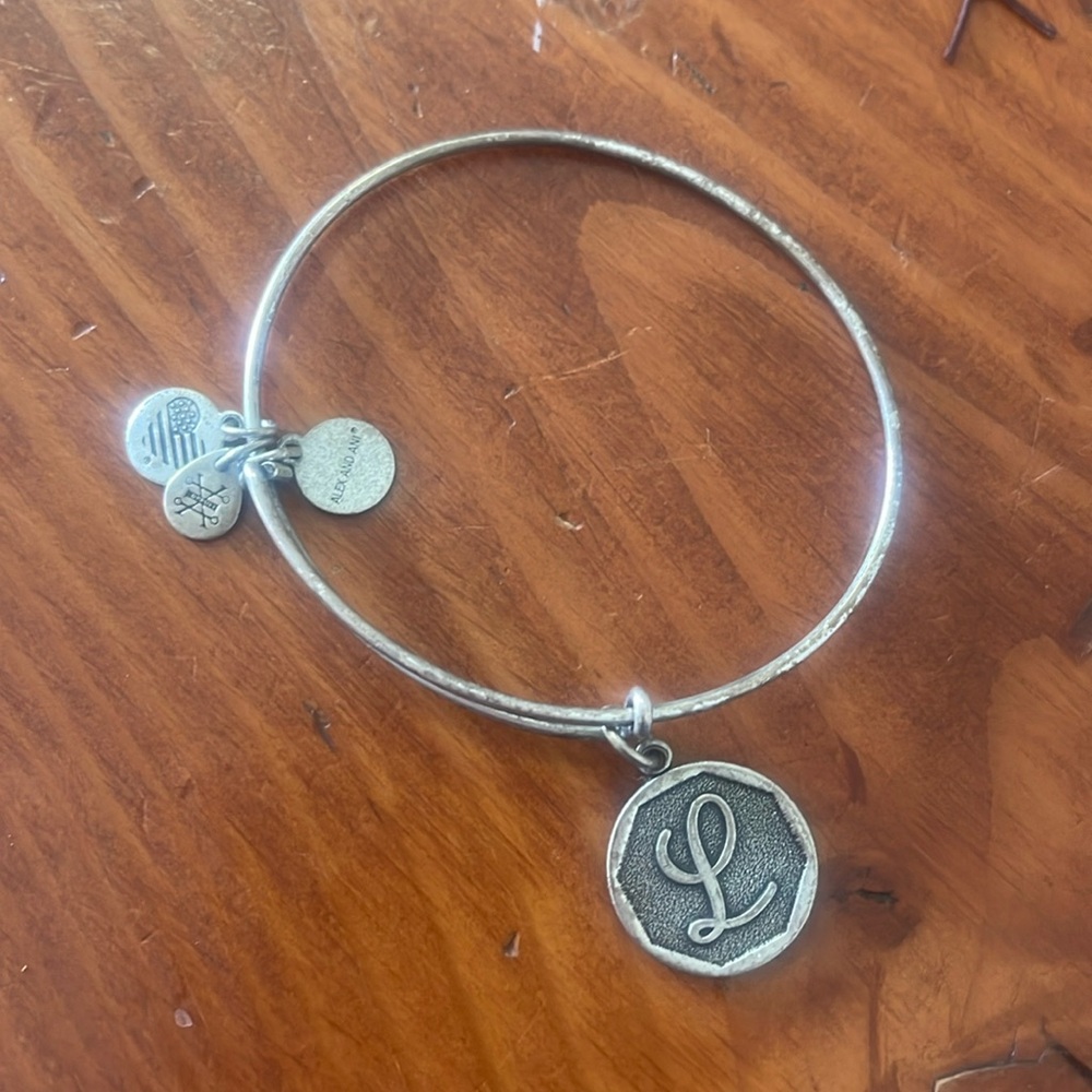 Alex and Ani “L” bracelet